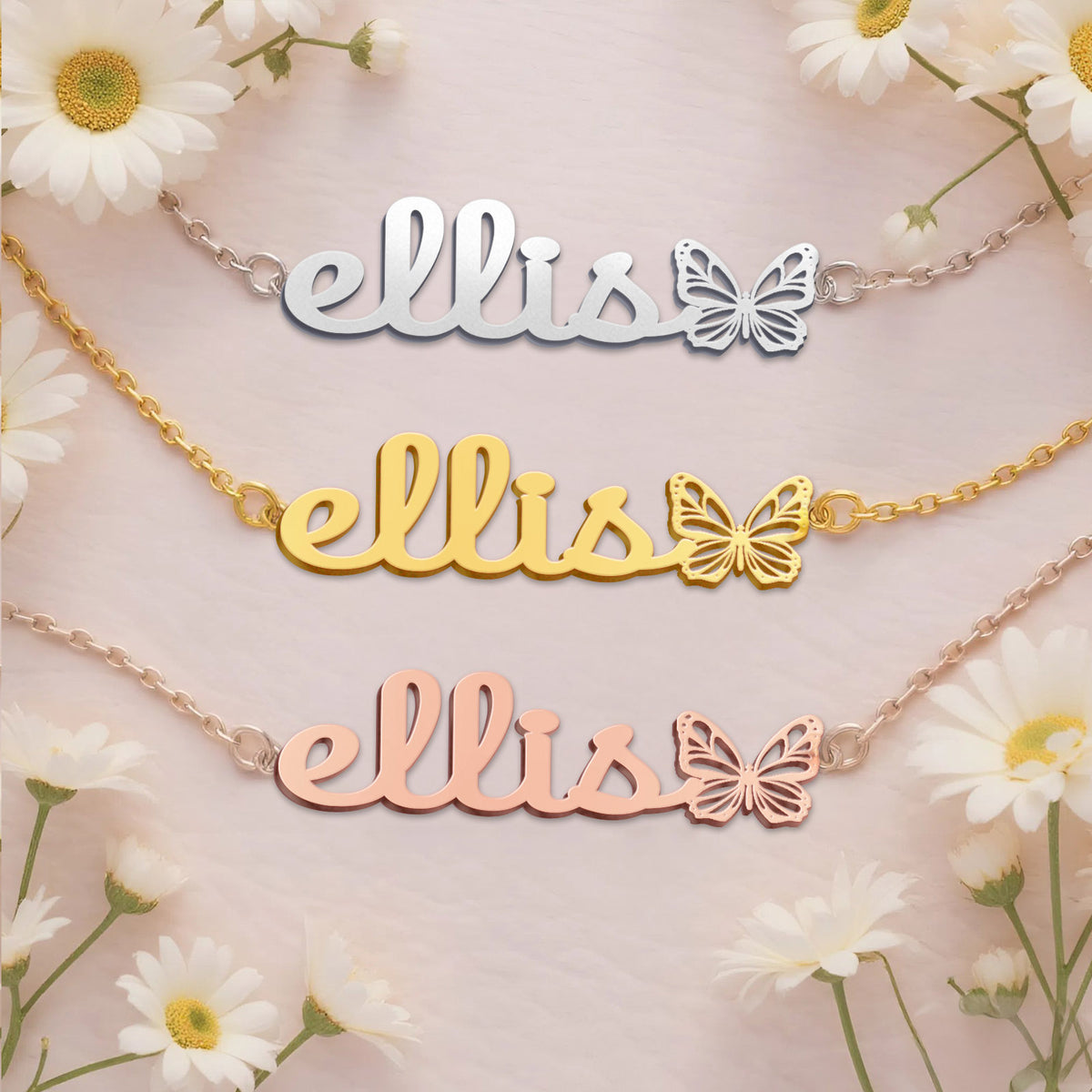 ELLIS TTL01 Personalized Name Necklace – Perfect Gift