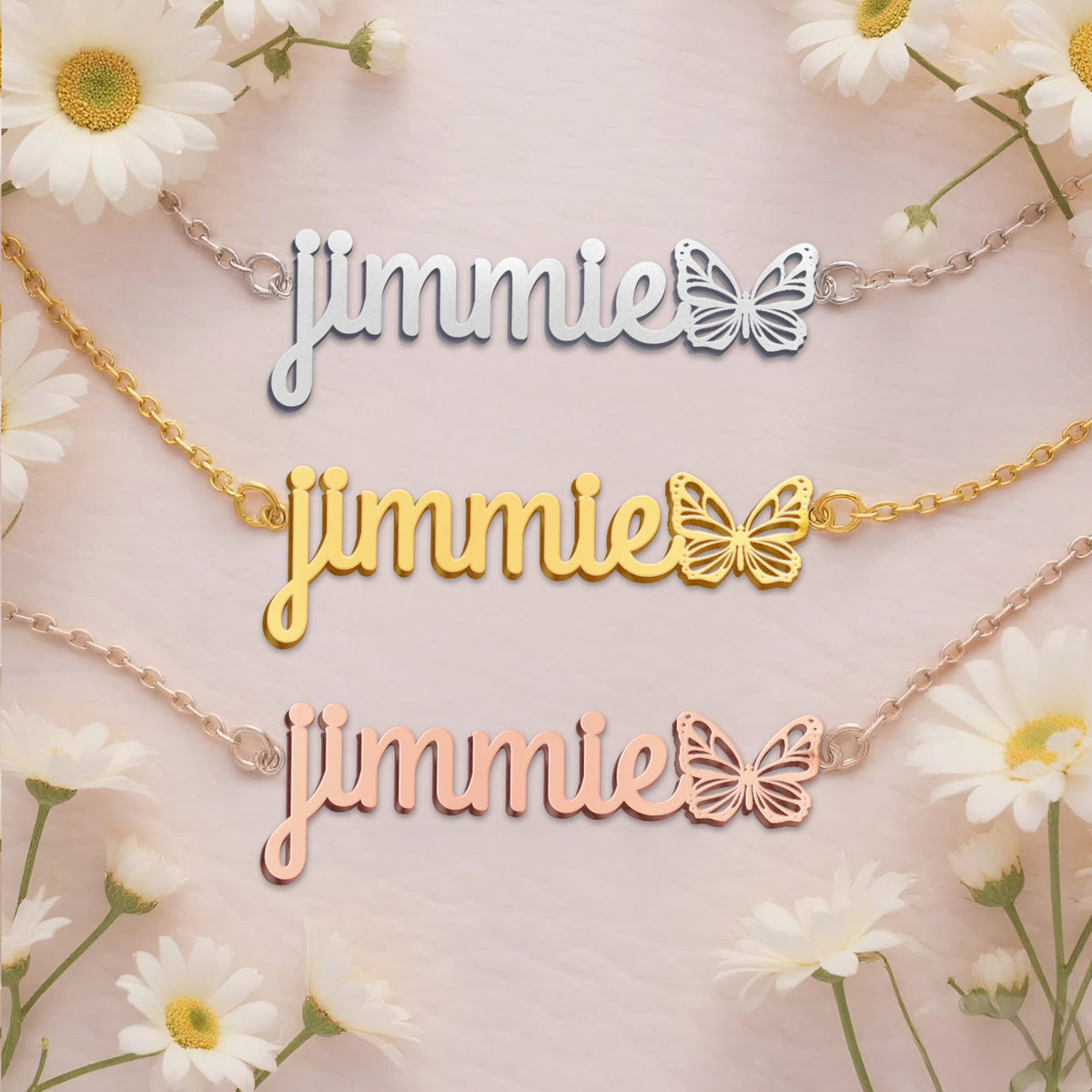 JIMMIE TTL01 Personalized Name Necklace – Perfect Gift