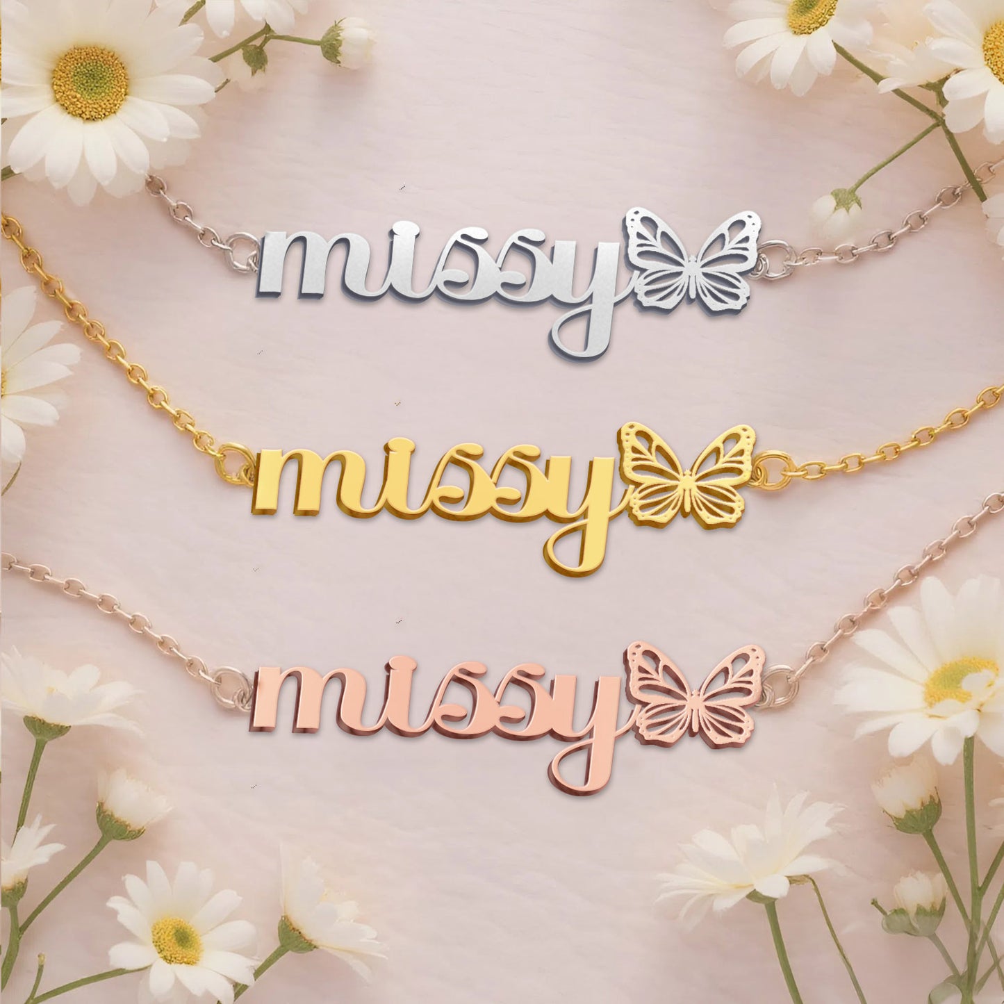 MISSY TTX22 Personalized Name Necklace – Perfect Gift