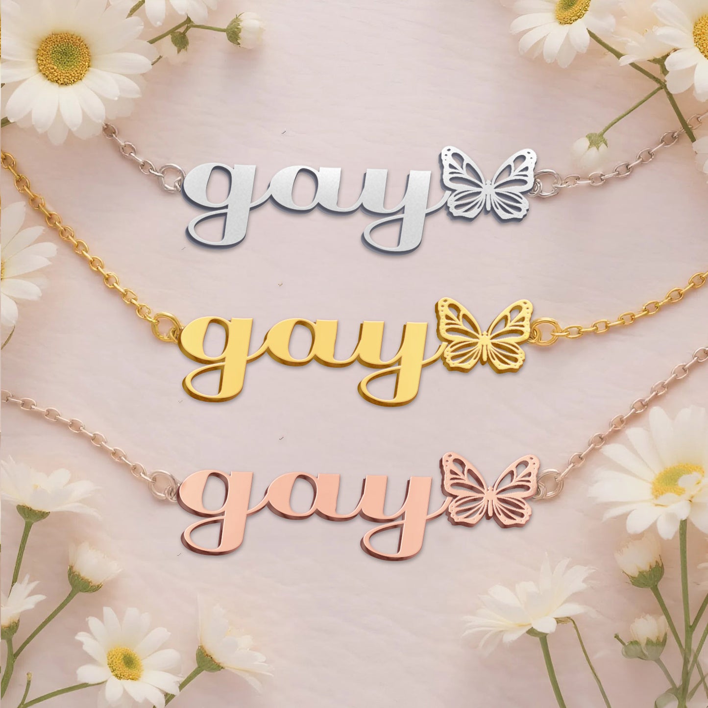 GAY TTX22 Personalized Name Necklace – Perfect Gift