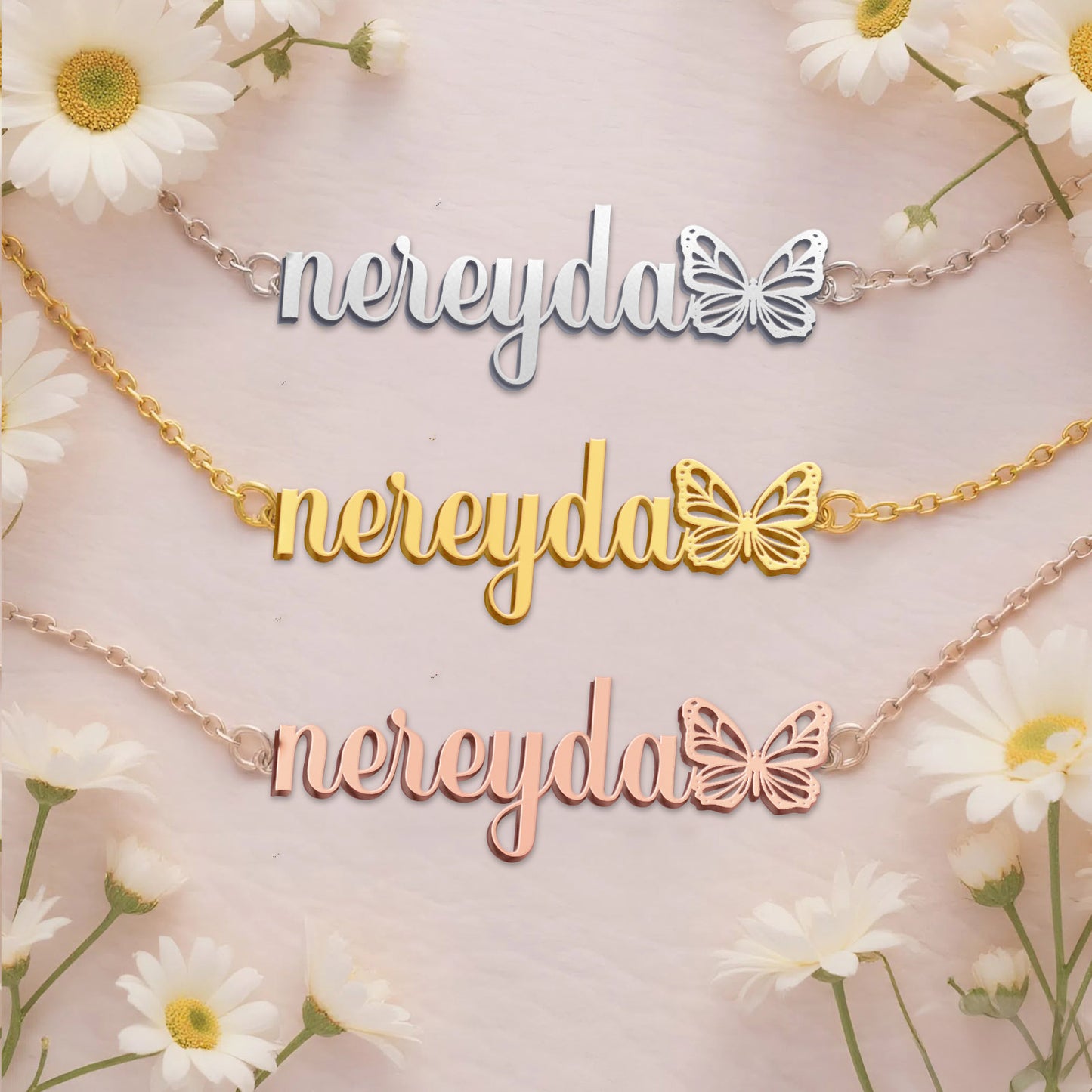 NEREYDA TTX22 Personalized Name Necklace – Perfect Gift