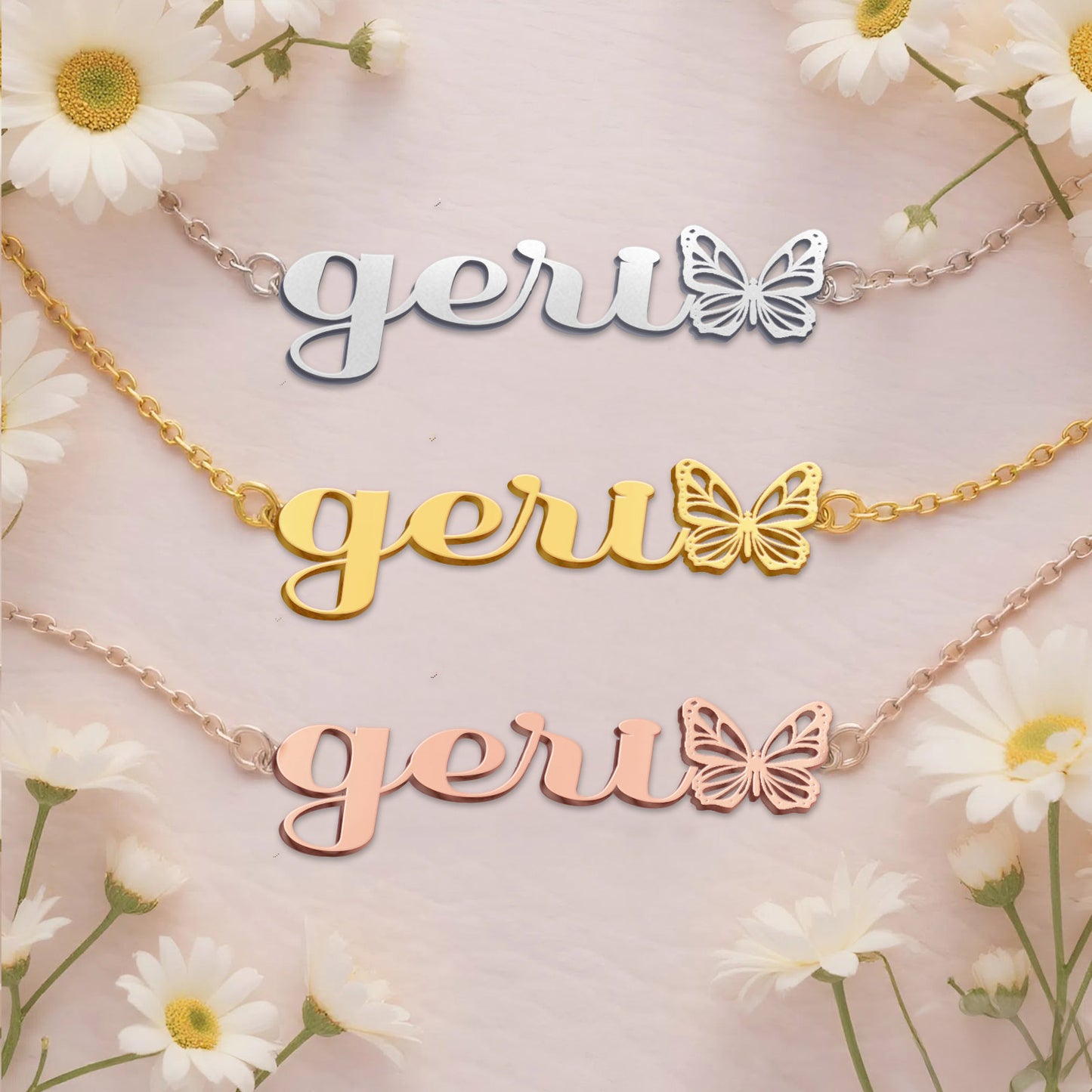 GERI TTX22 Personalized Name Necklace – Perfect Gift
