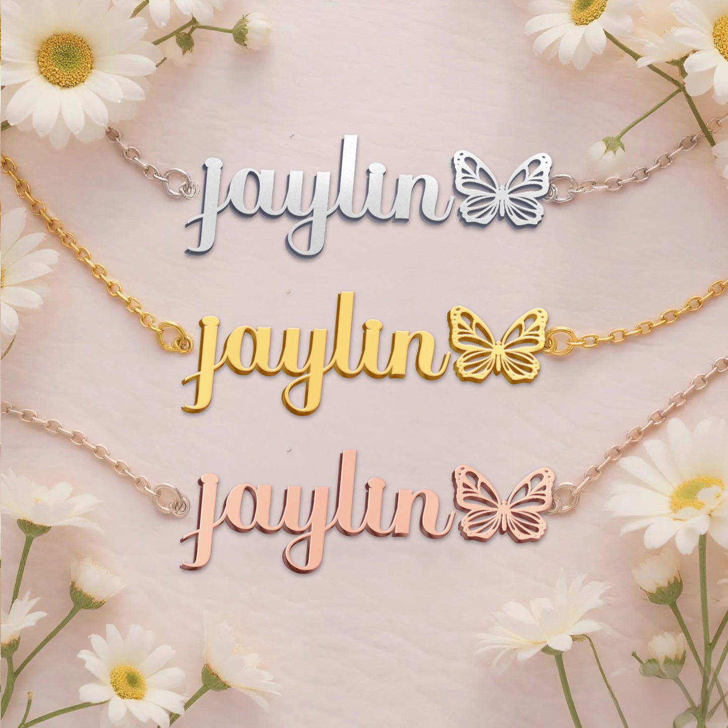 JAYLIN TTX22 Personalized Name Necklace – Perfect Gift