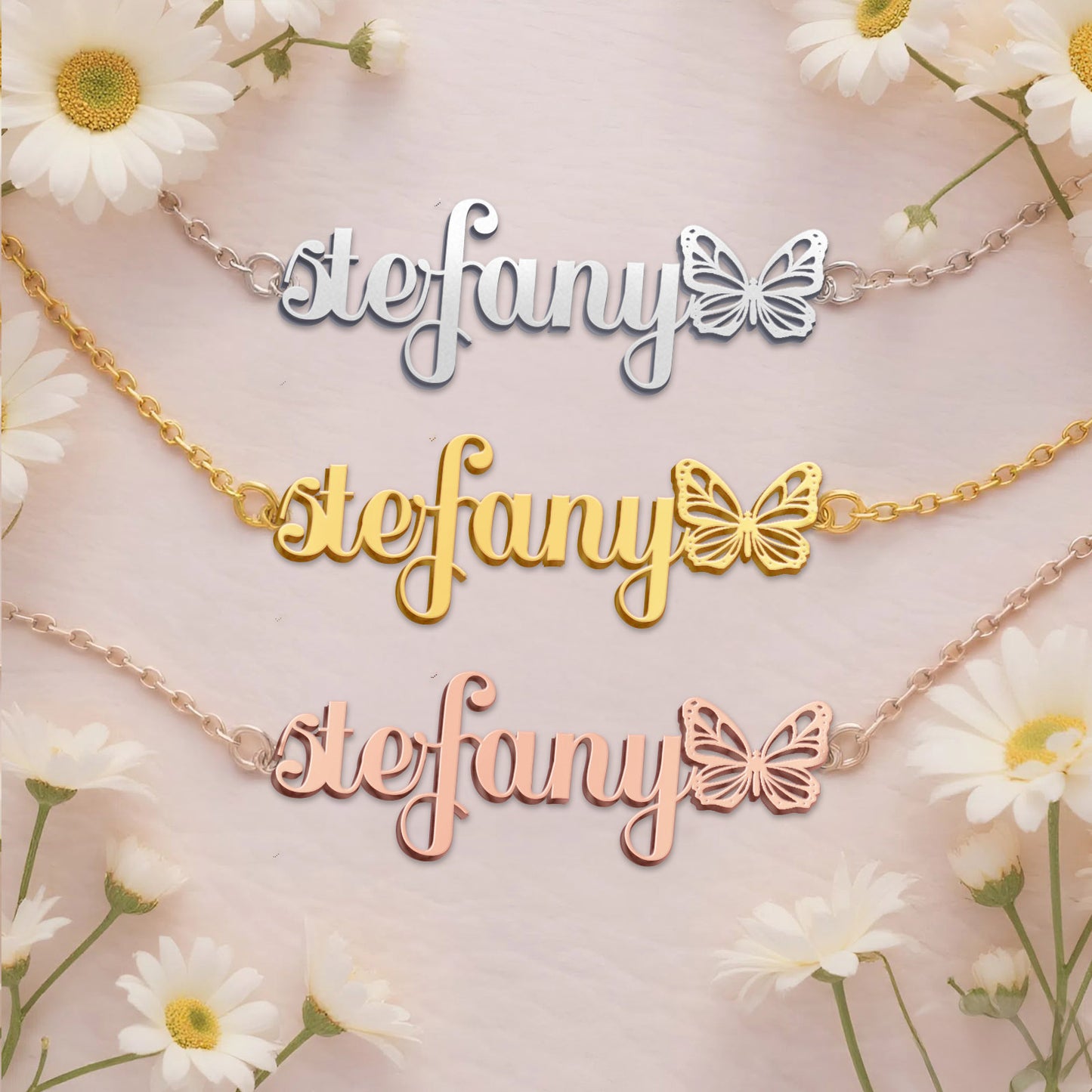 STEFANY TTX22 Personalized Name Necklace – Perfect Gift