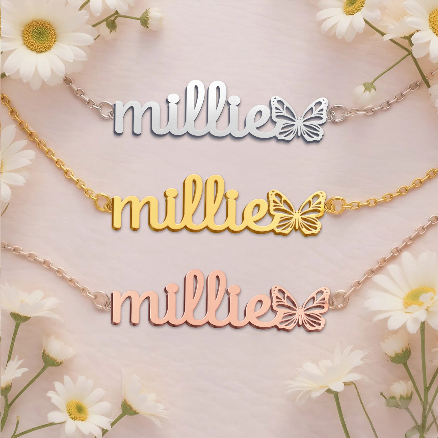 MILLIE TTL01 Personalized Name Necklace – Perfect Gift