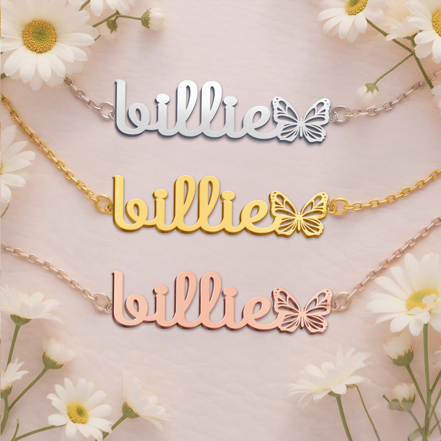 BILLIE TTL01 Personalized Name Necklace – Perfect Gift