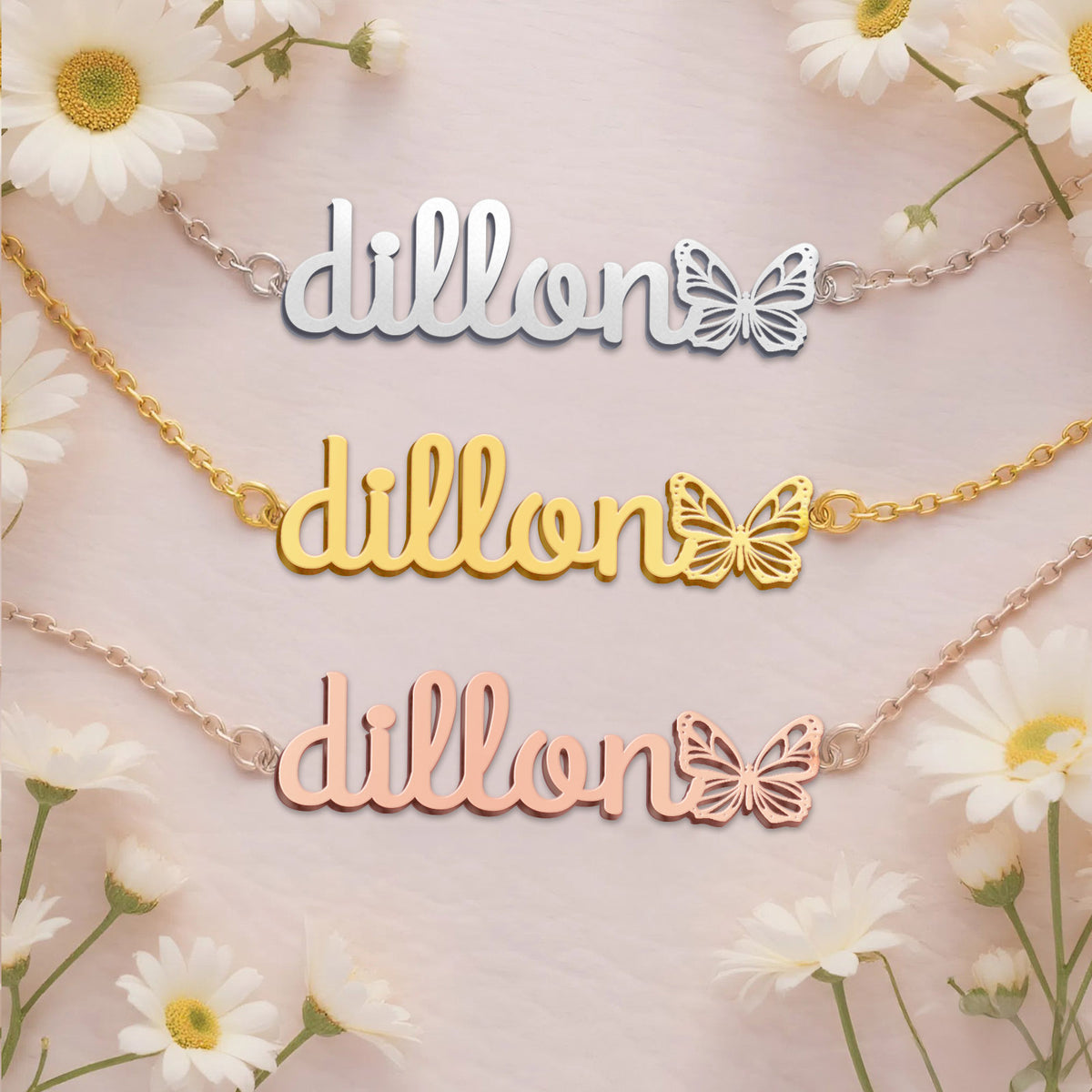 DILLON TTL01 Personalized Name Necklace – Perfect Gift