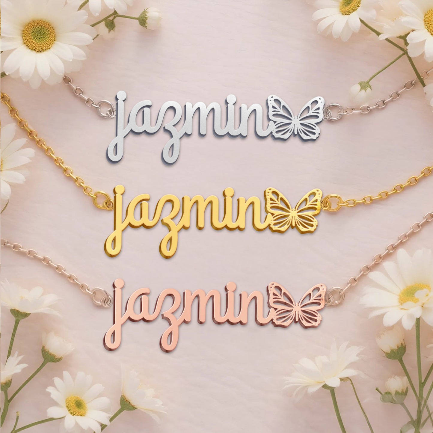 JAZMIN TTL01 Personalized Name Necklace – Perfect Gift