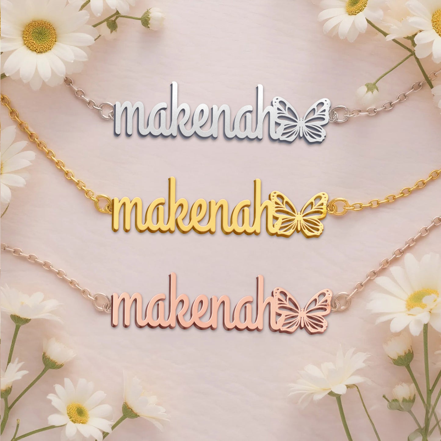 MAKENAH TTL01 Personalized Name Necklace – Perfect Gift