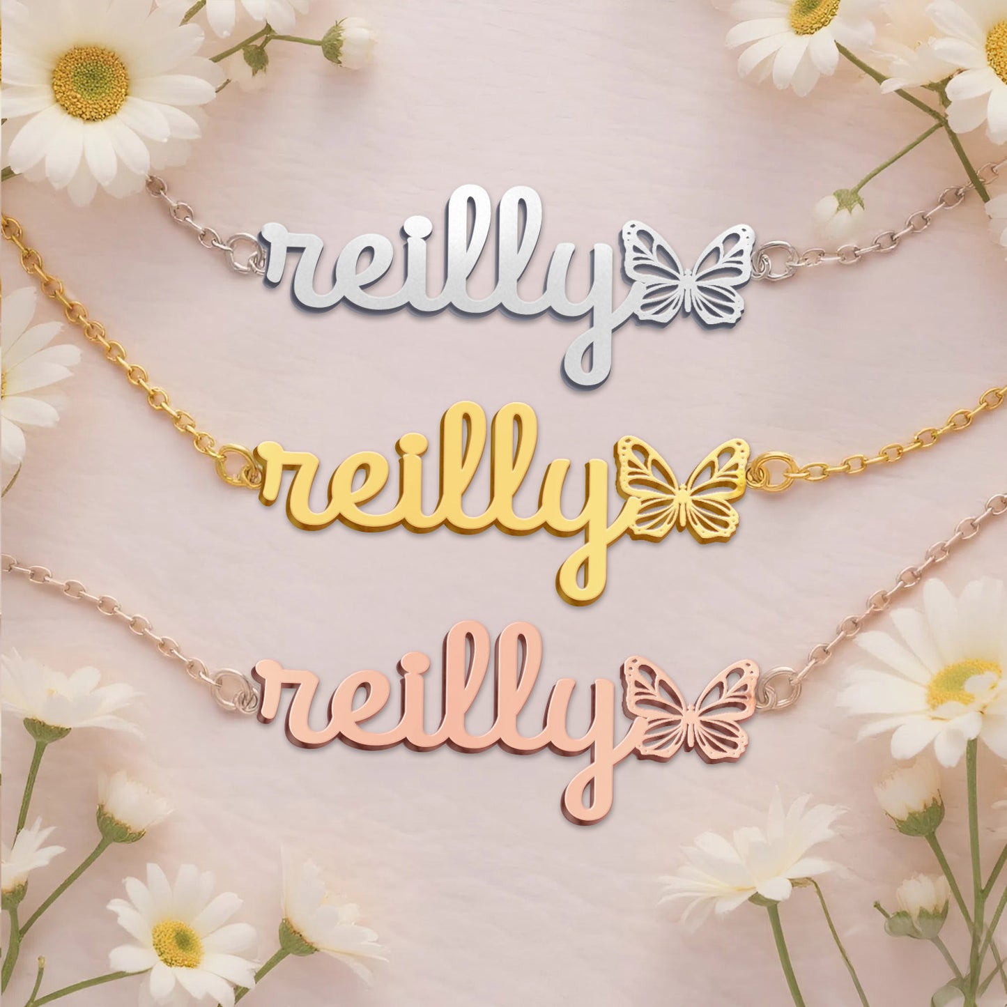 REILLY TTL01 Personalized Name Necklace – Perfect Gift