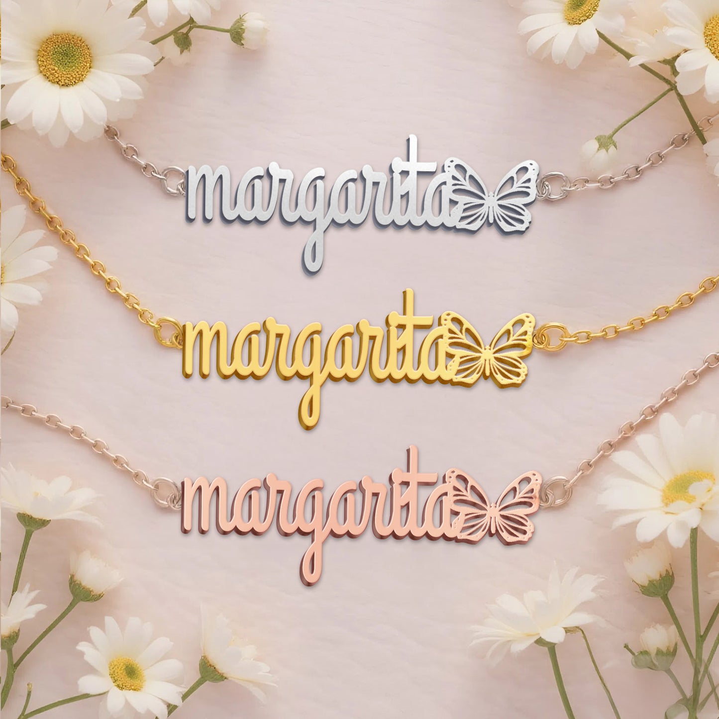 MARGARITA TTL01 Personalized Name Necklace – Perfect Gift