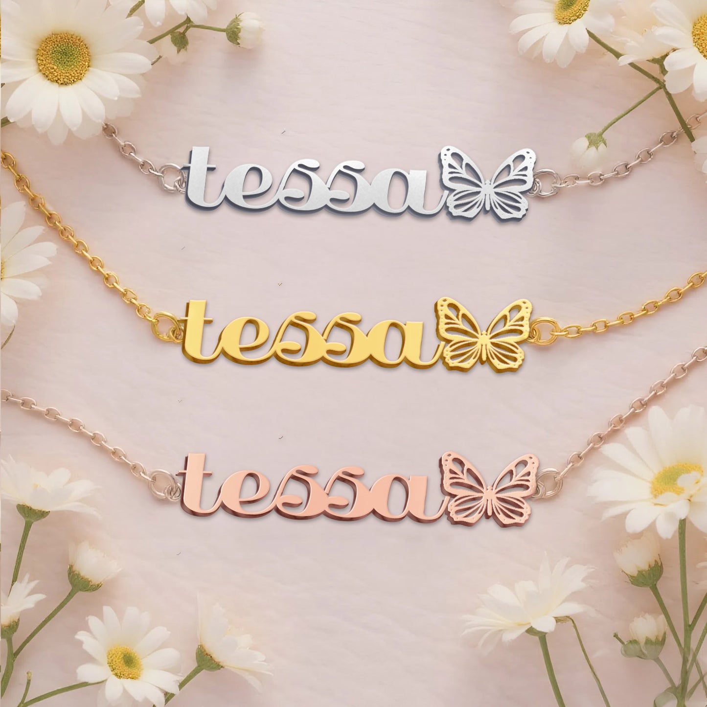 TESSA TTX22 Personalized Name Necklace – Perfect Gift