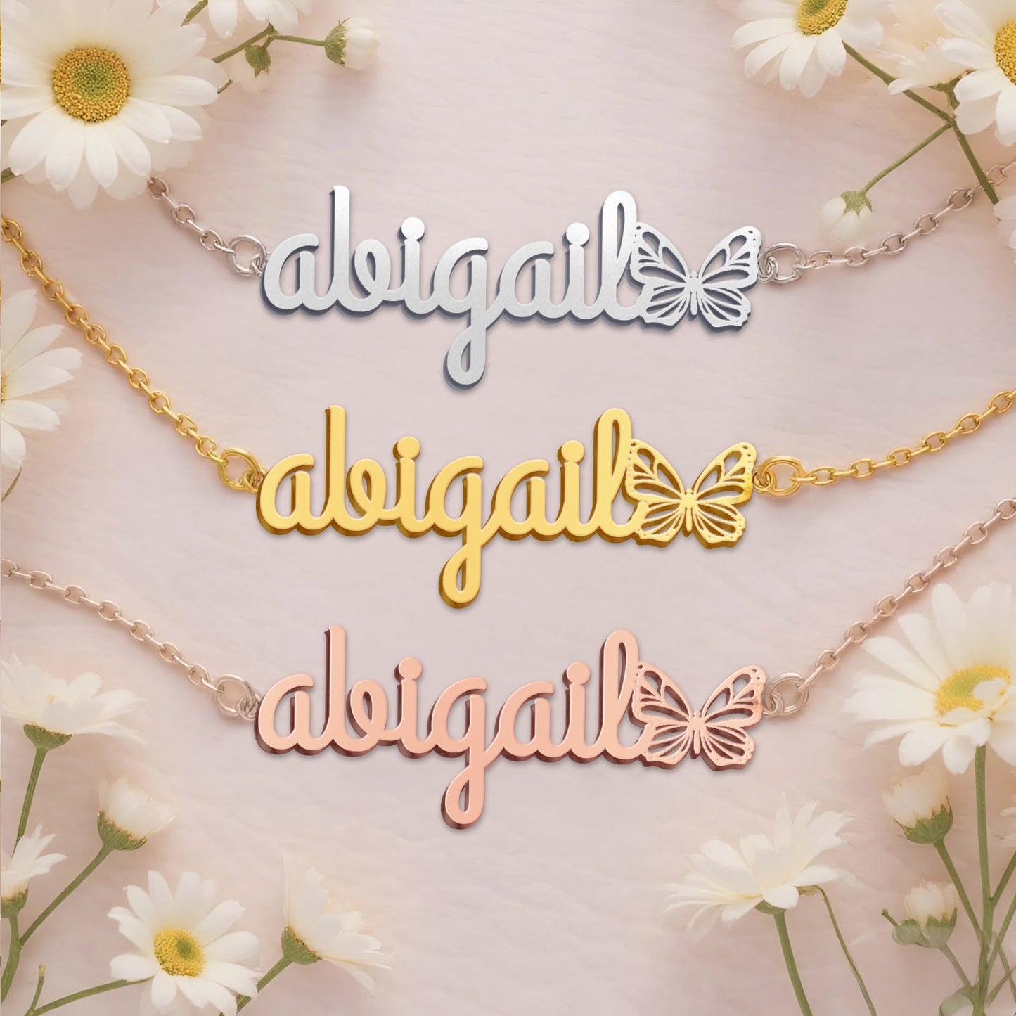 ABIGAIL TTL01 Personalized Name Necklace – Perfect Gift