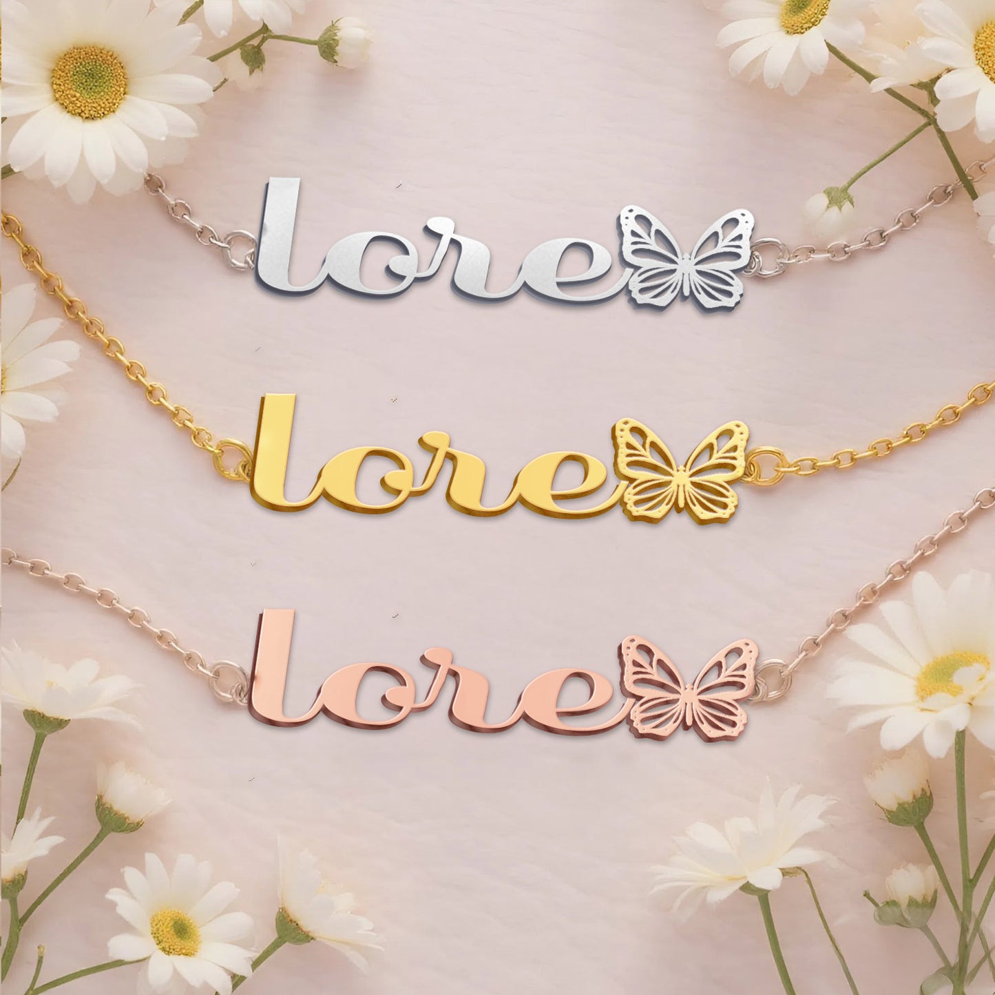 LORE TTX22 Personalized Name Necklace – Perfect Gift