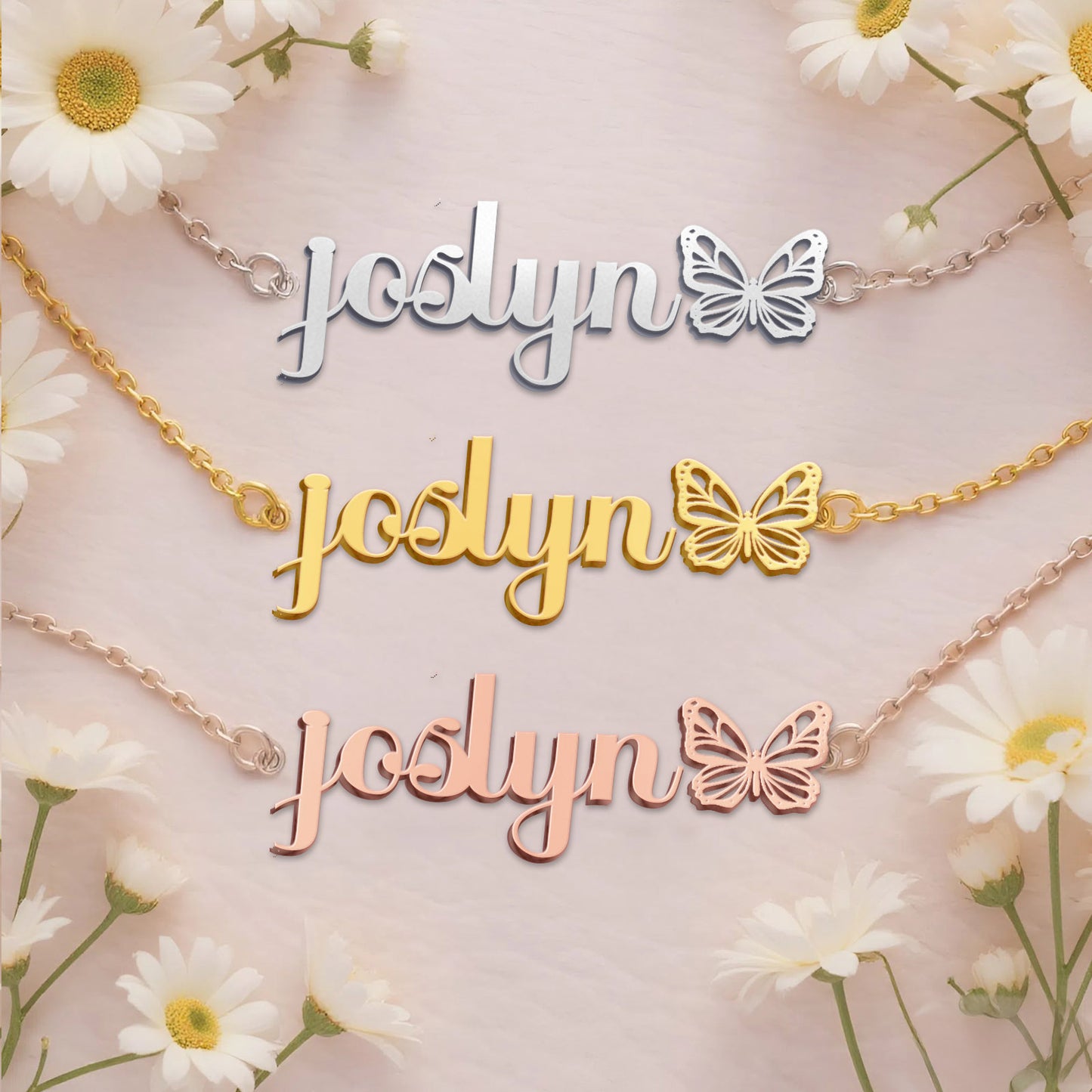 JOSLYN TTX22 Personalized Name Necklace – Perfect Gift