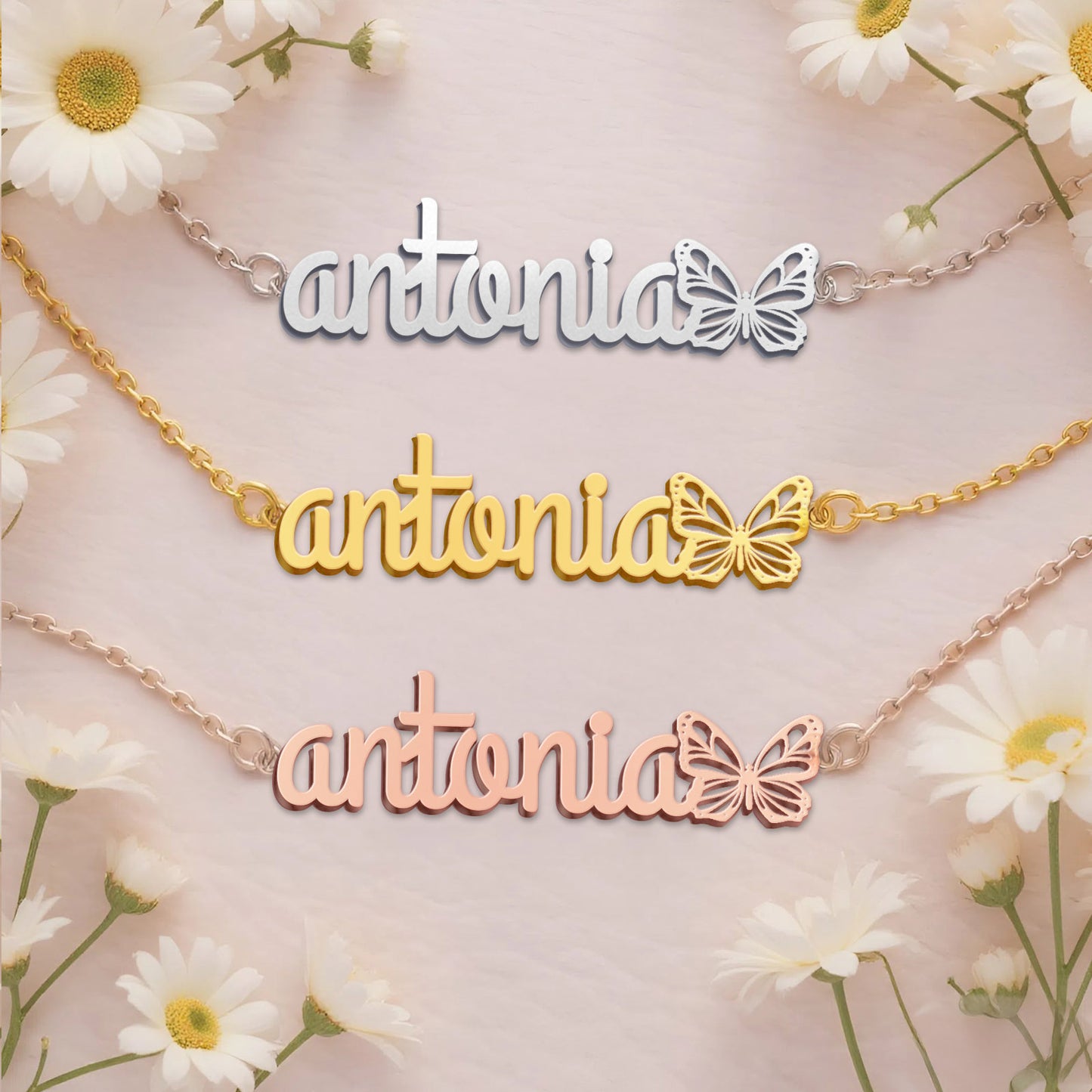 ANTONIA TTL01 Personalized Name Necklace – Perfect Gift