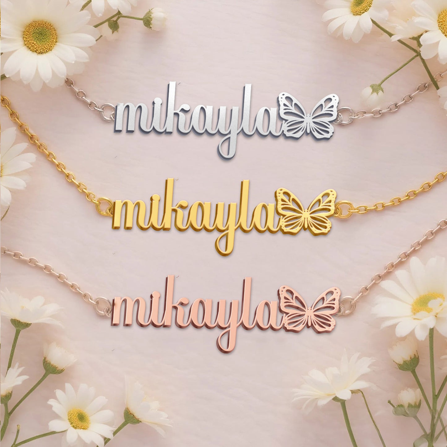 MIKAYLA TTX22 Personalized Name Necklace – Perfect Gift