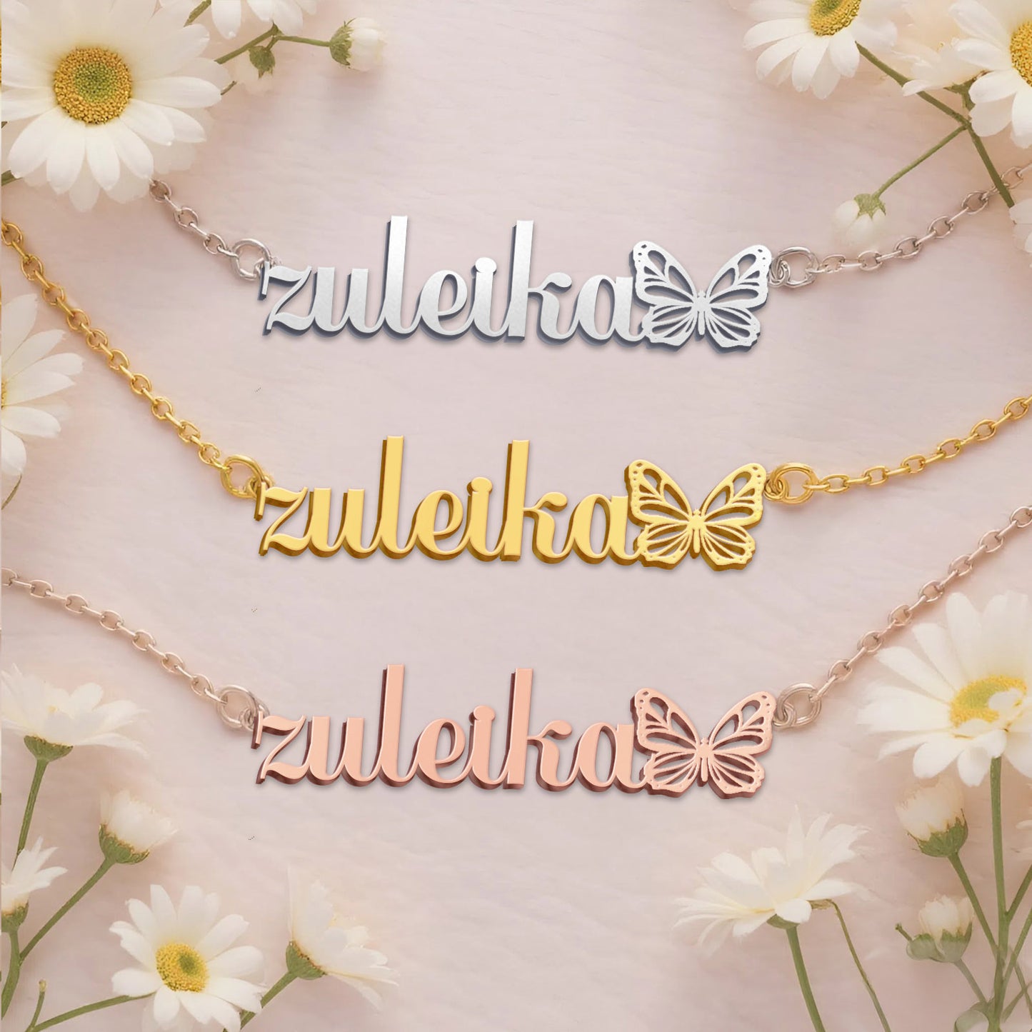 ZULEIKA TTX22 Personalized Name Necklace – Perfect Gift