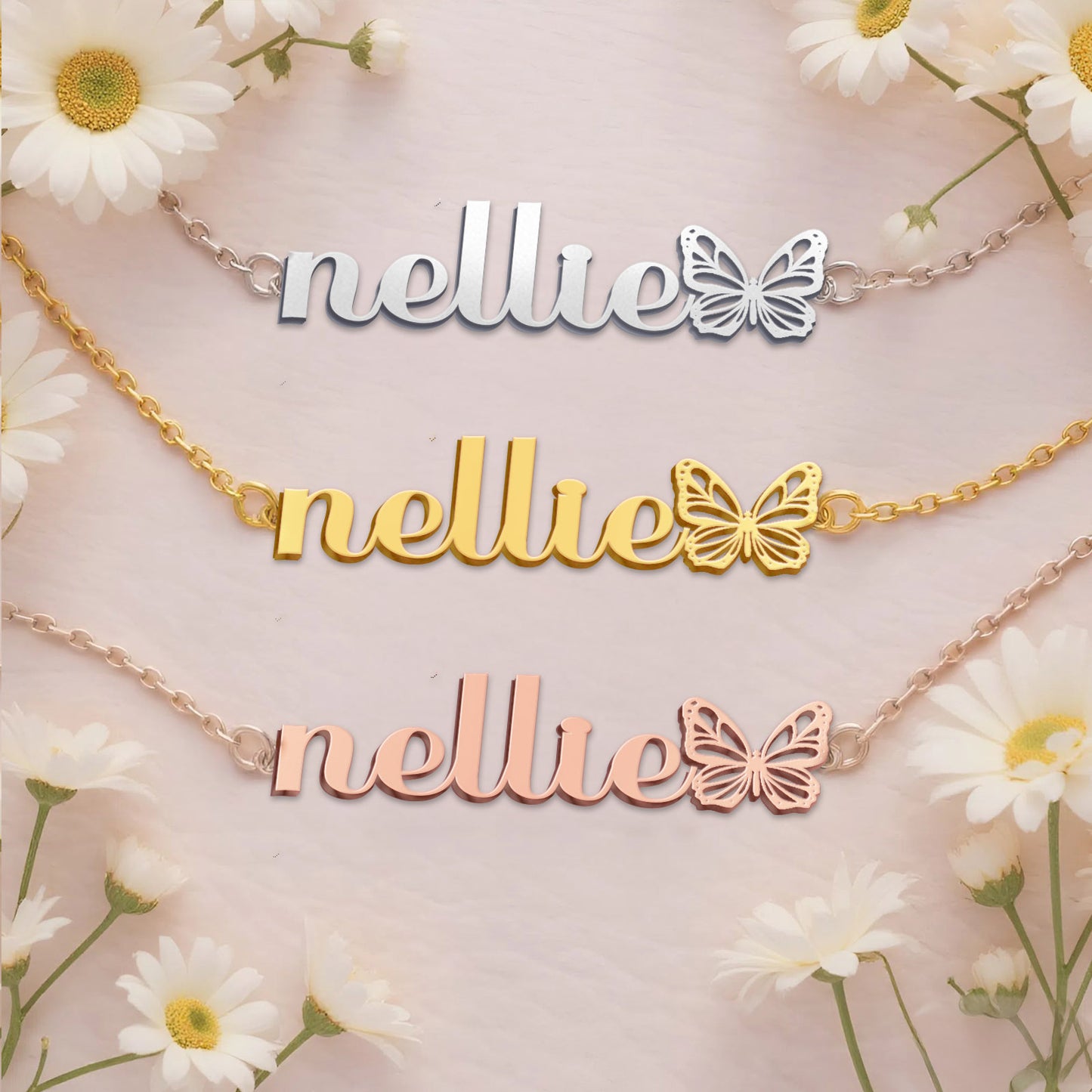 NELLIE TTX22 Personalized Name Necklace – Perfect Gift
