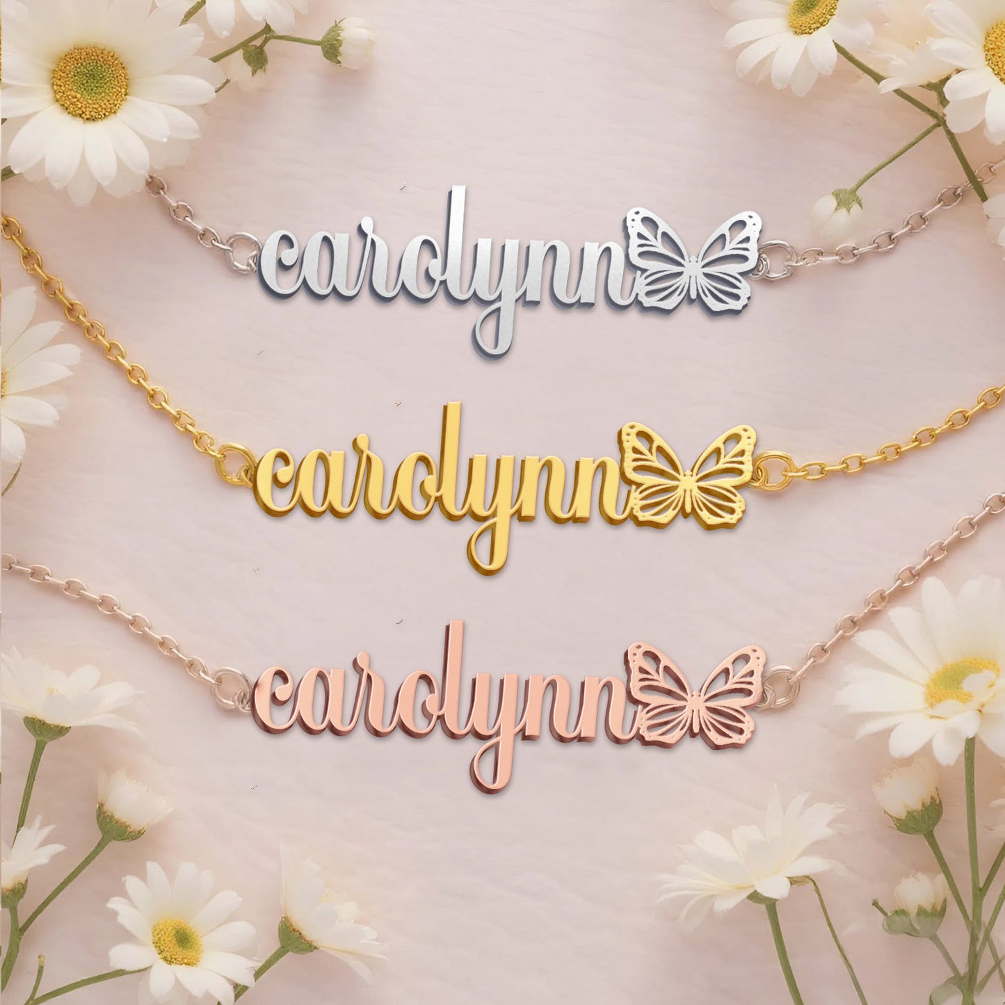 CAROLYNN TTX22 Personalized Name Necklace – Perfect Gift