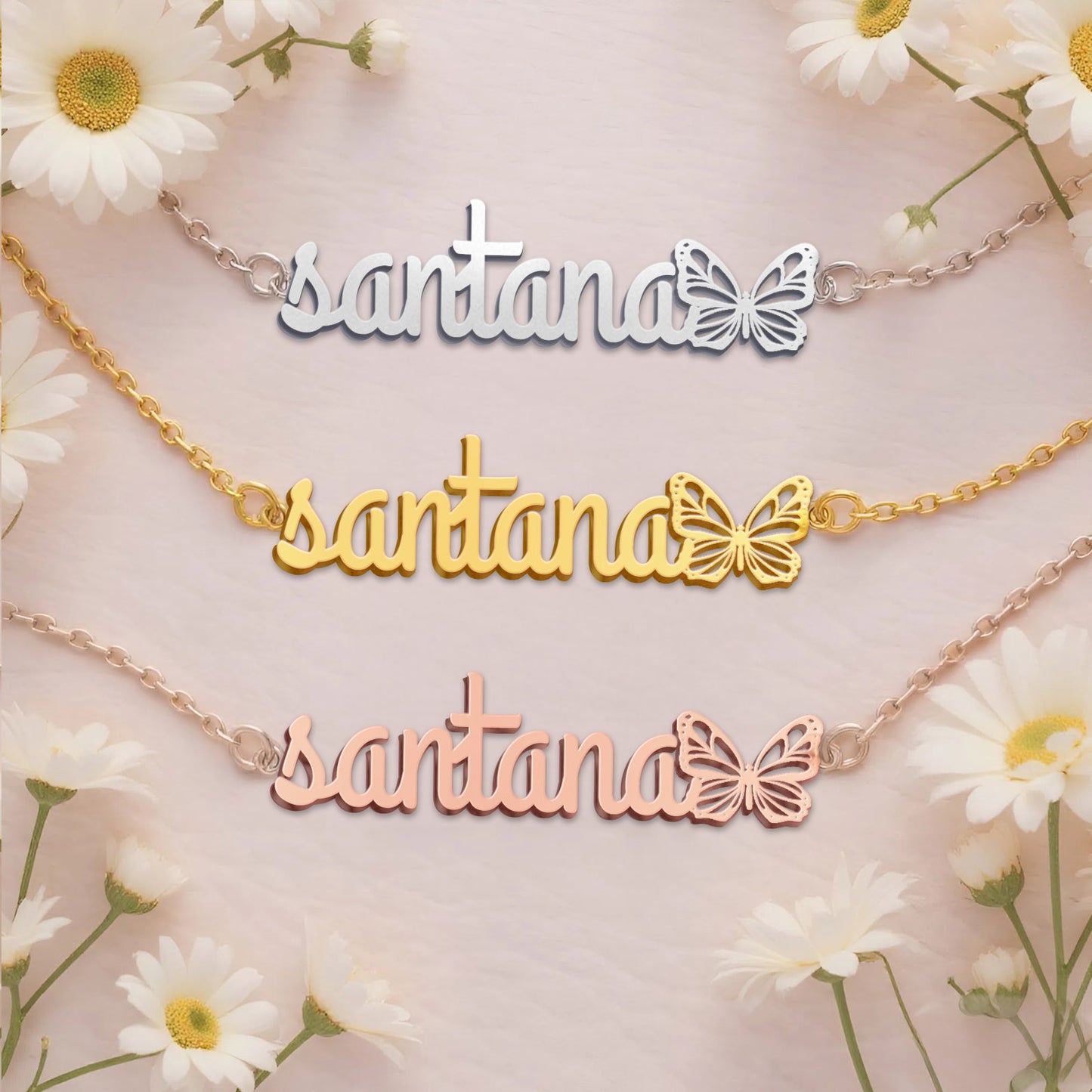SANTANA TTL01 Personalized Name Necklace – Perfect Gift