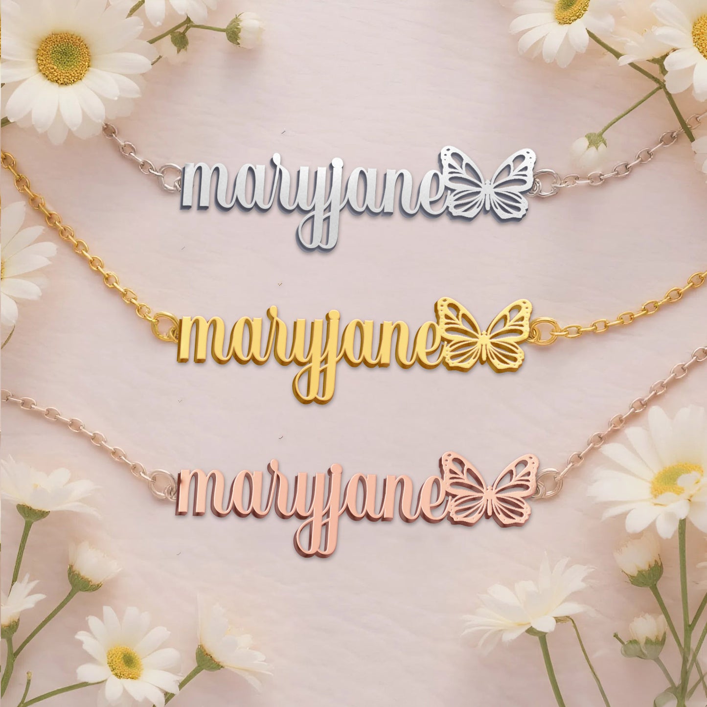 MARYJANE TTX22 Personalized Name Necklace – Perfect Gift