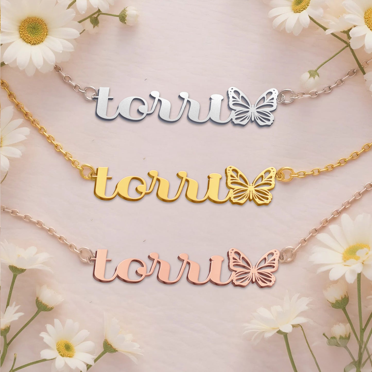 TORRI TTX22 Personalized Name Necklace – Perfect Gift