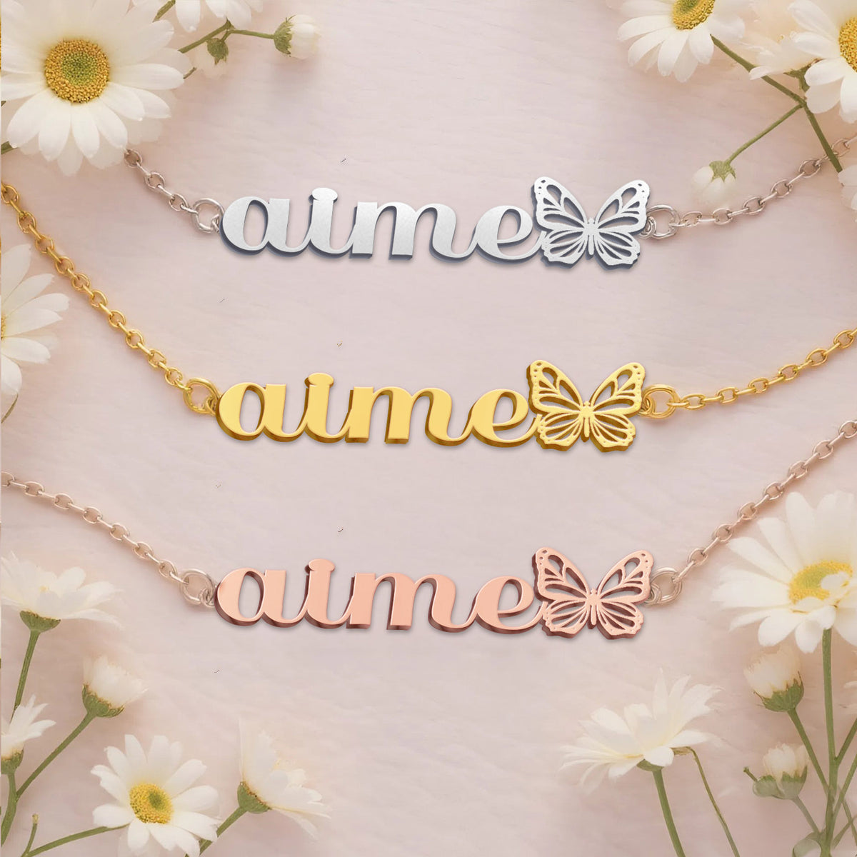 AIME TTX22 Personalized Name Necklace – Perfect Gift