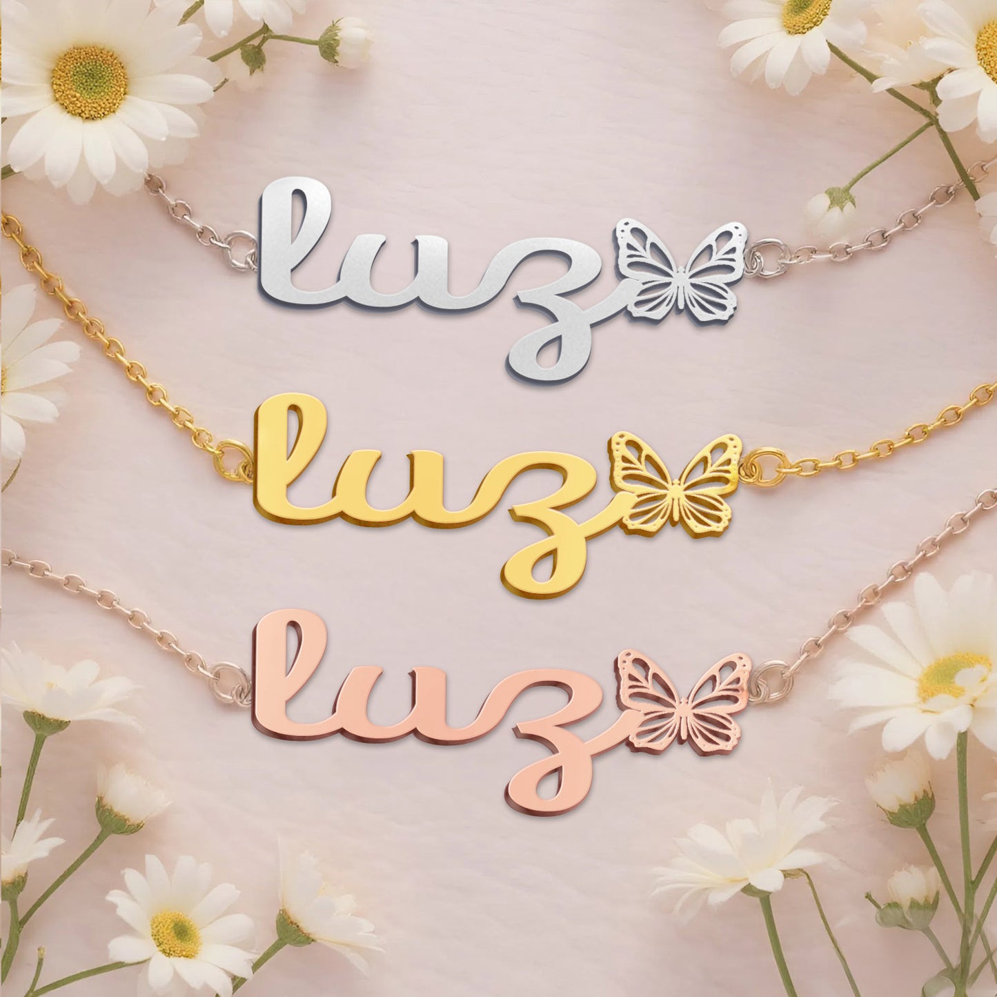 LUZ TTL01 Personalized Name Necklace – Perfect Gift
