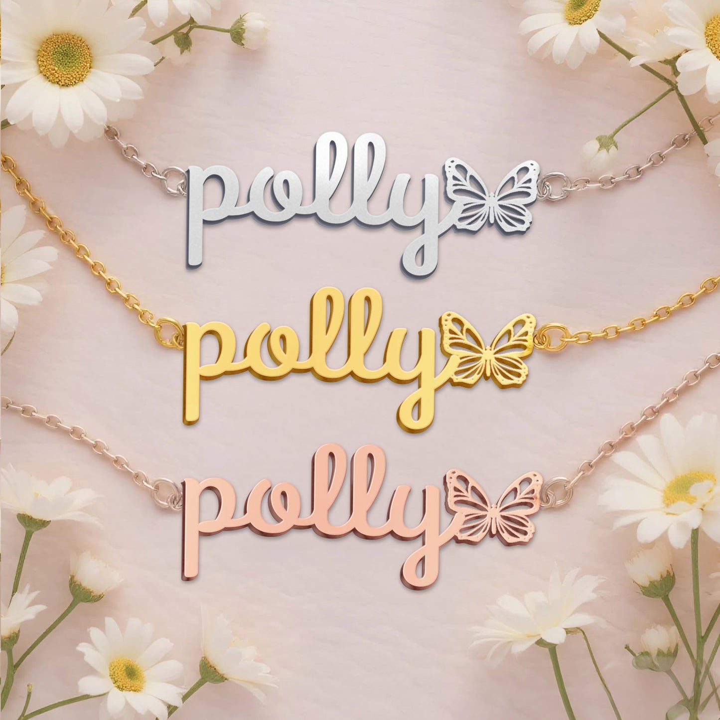 POLLY TTL01 Personalized Name Necklace – Perfect Gift
