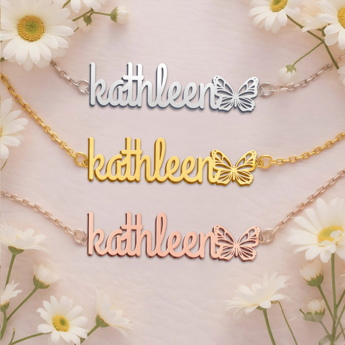 KATHLEEN TTL01 Personalized Name Necklace – Perfect Gift