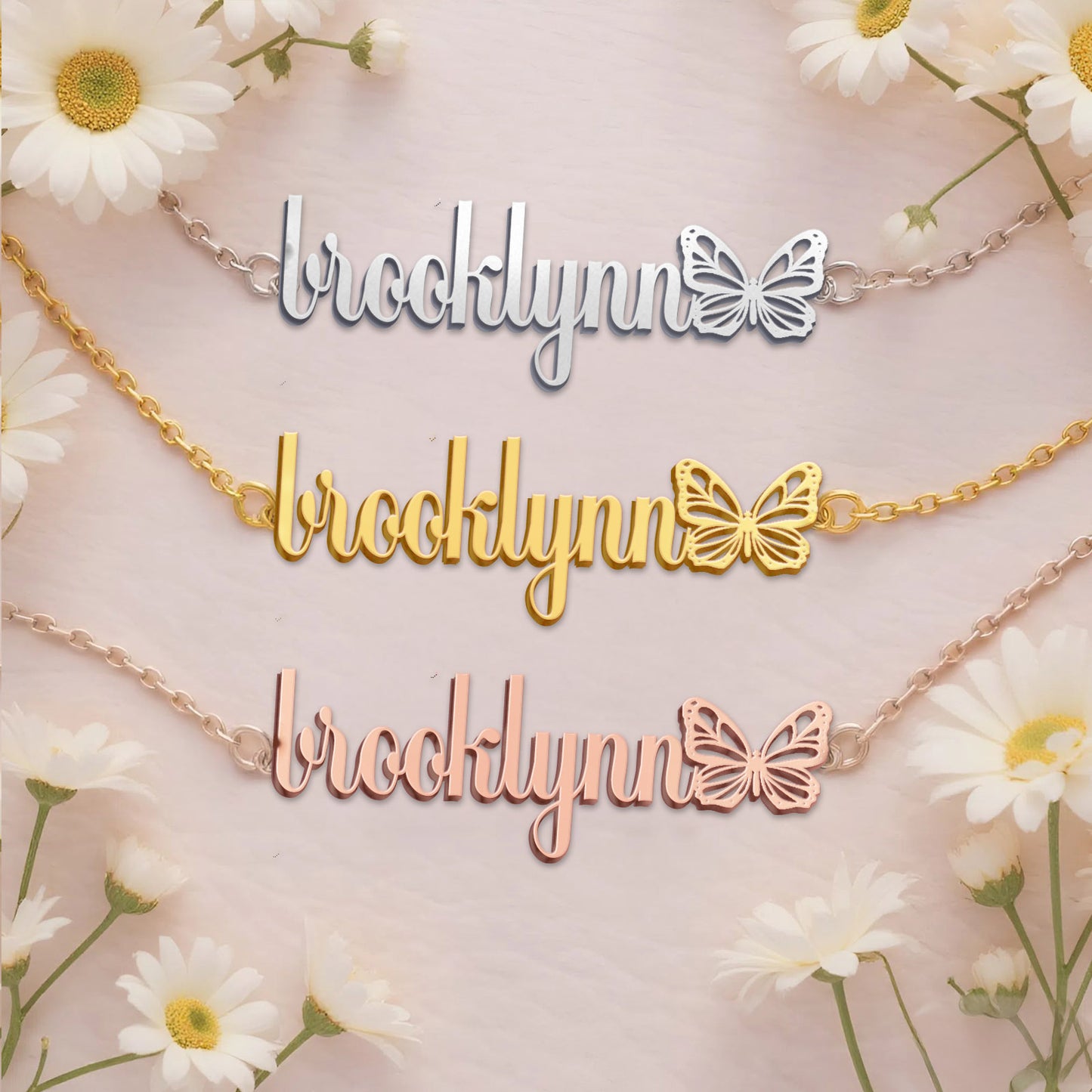 BROOKLYNN TTX22 Personalized Name Necklace – Perfect Gift