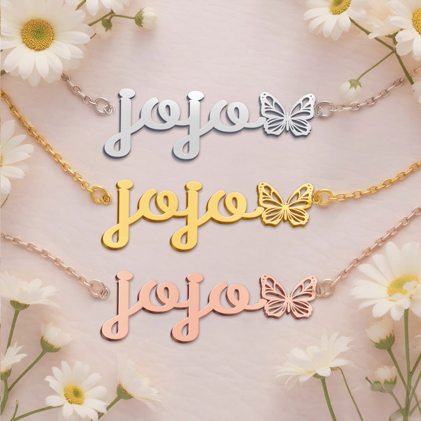 JOJO TTL01 Personalized Name Necklace – Perfect Gift