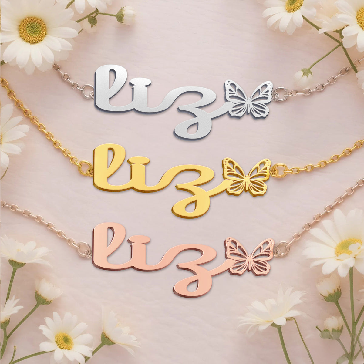 LIZ TTL01 Personalized Name Necklace – Perfect Gift