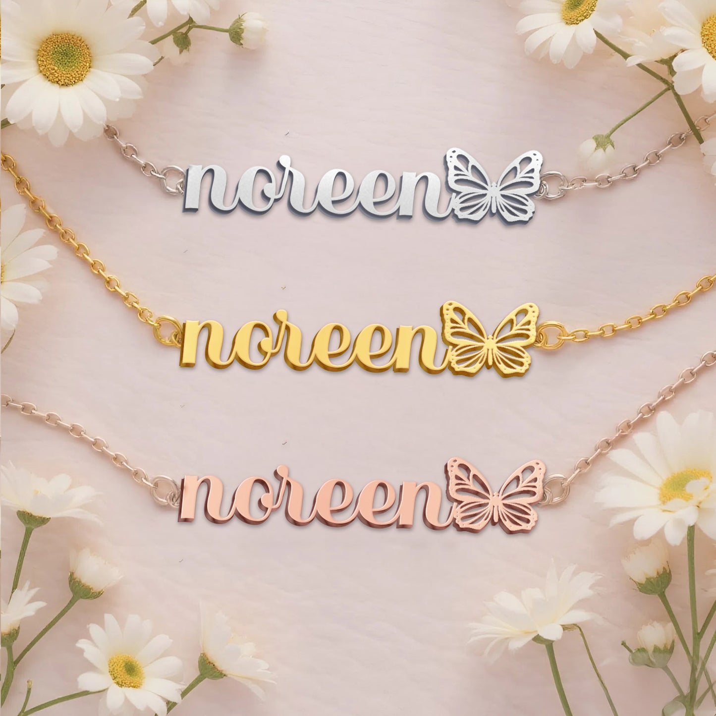 NOREEN TTX22 Personalized Name Necklace – Perfect Gift