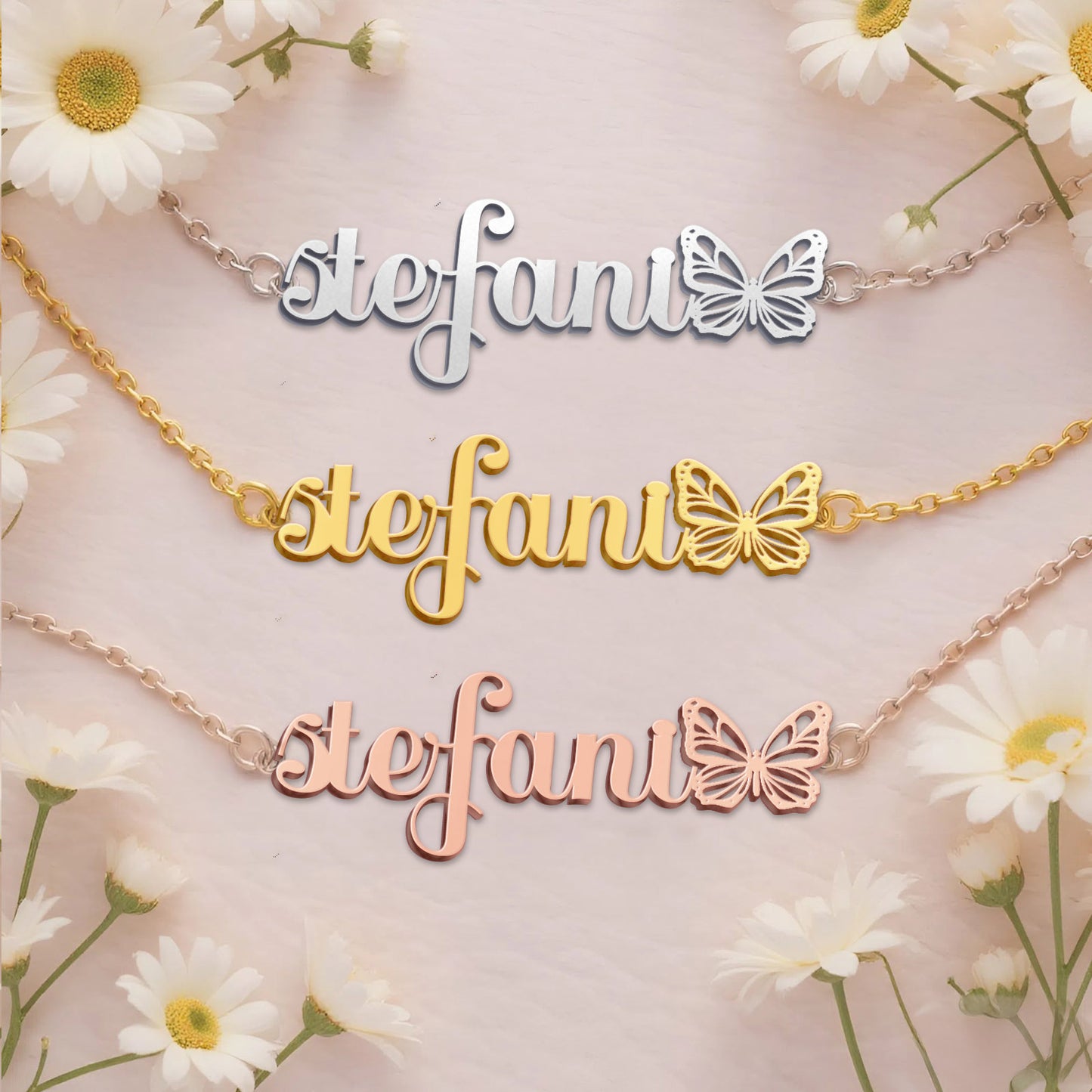 STEFANI TTX22 Personalized Name Necklace – Perfect Gift