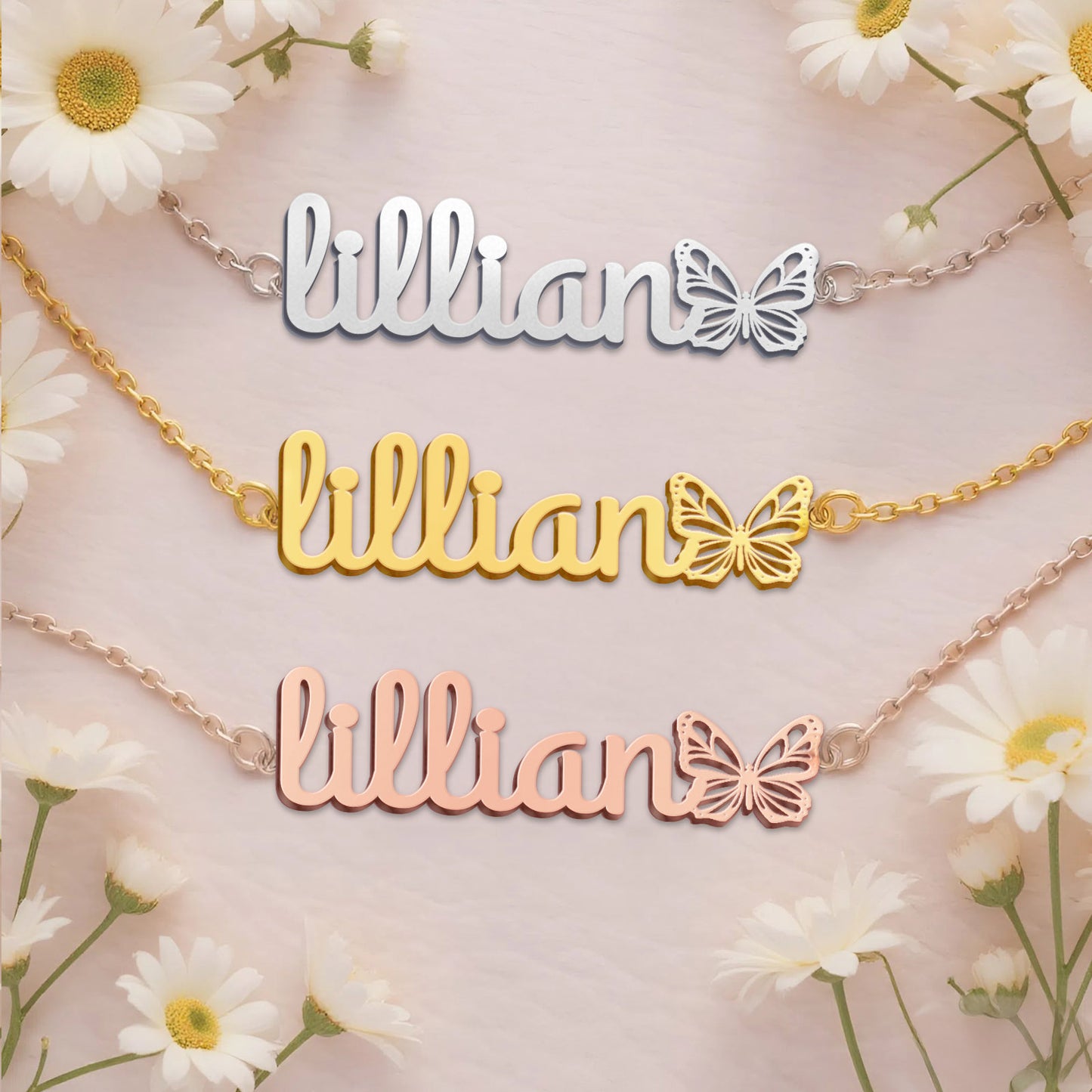 LILLIAN TTL01 Personalized Name Necklace – Perfect Gift