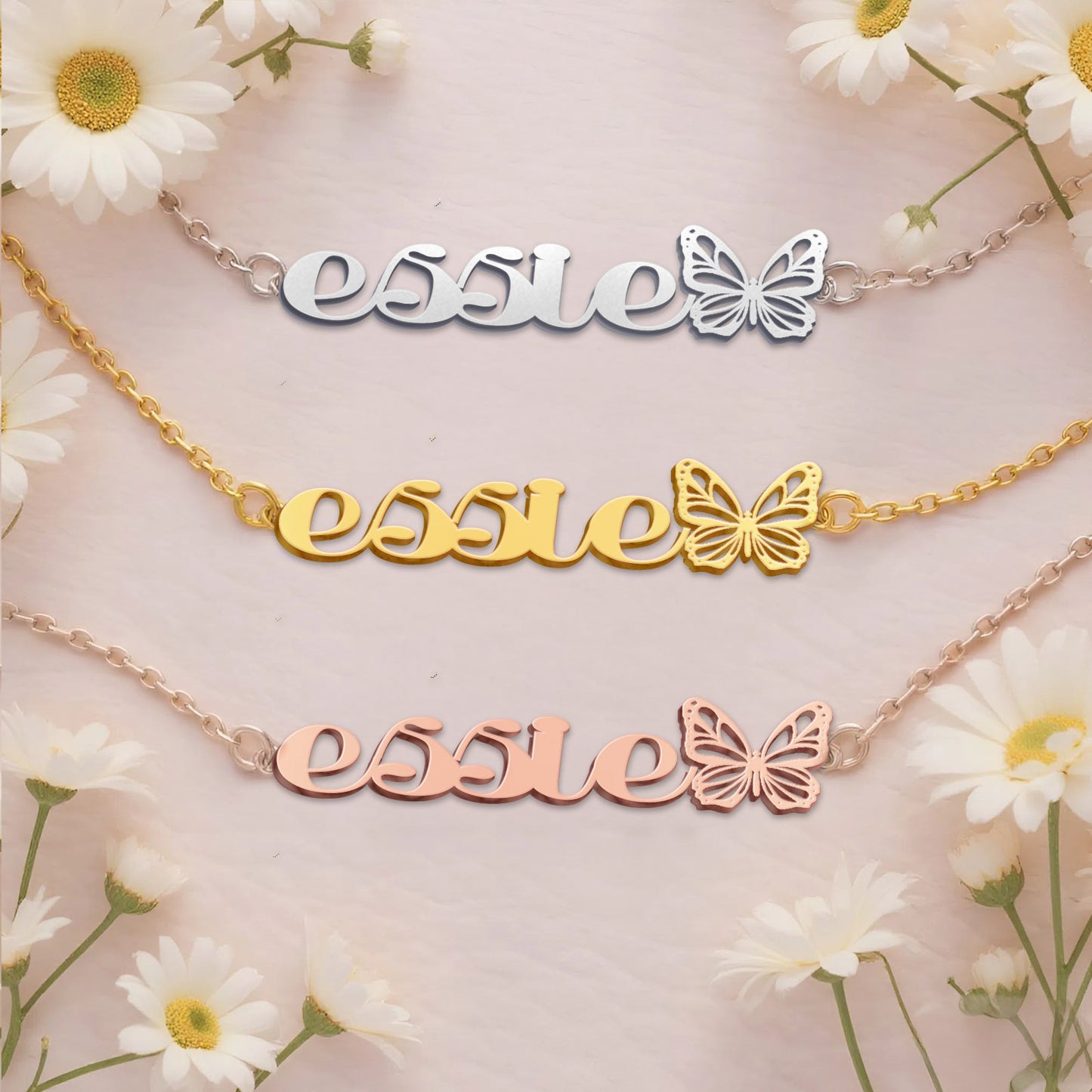 ESSIE TTX22 Personalized Name Necklace – Perfect Gift