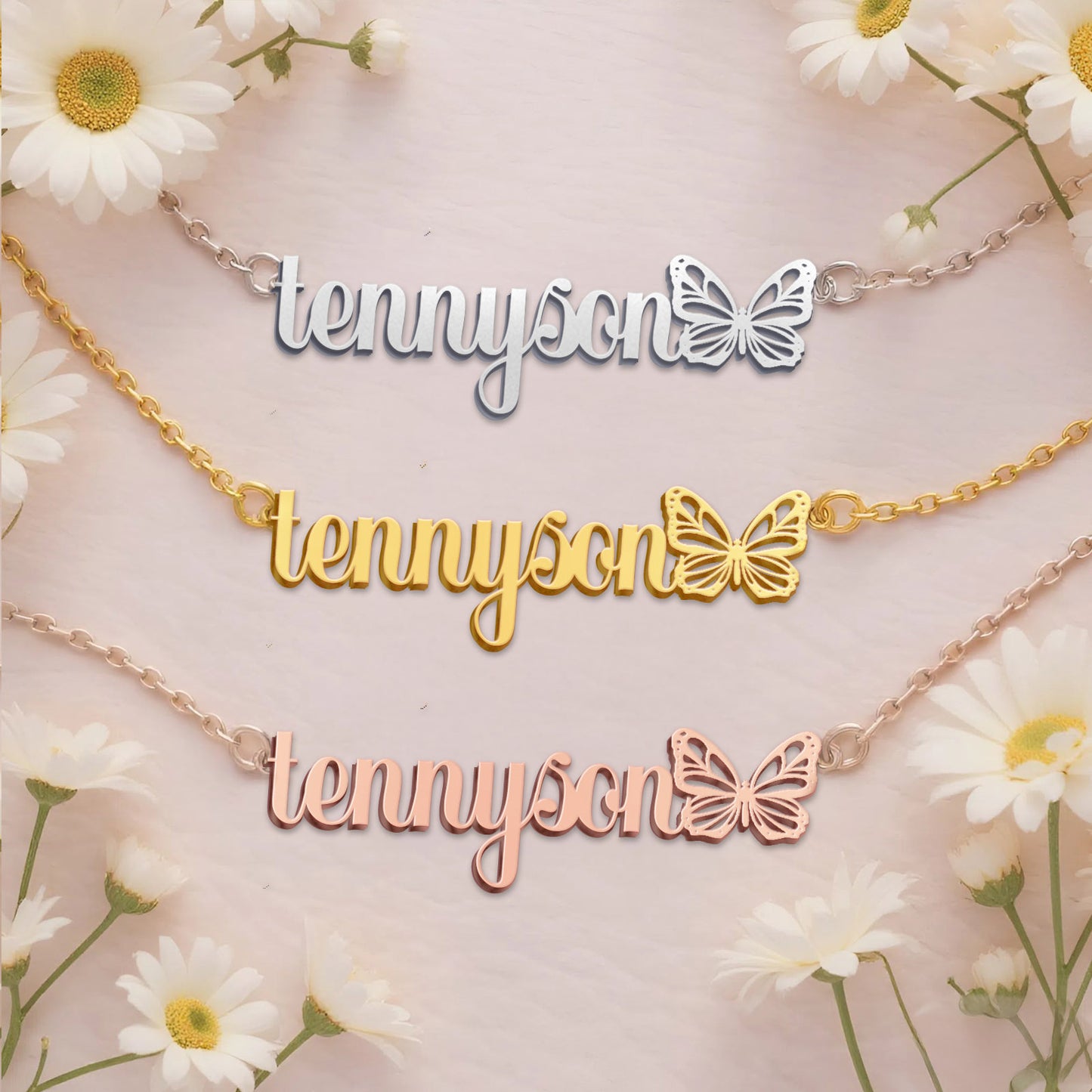 TENNYSON TTX22 Personalized Name Necklace – Perfect Gift