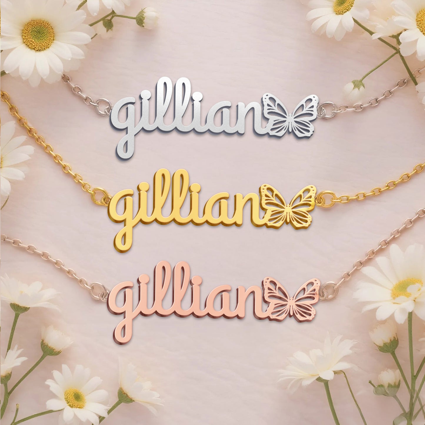 GILLIAN TTL01 Personalized Name Necklace – Perfect Gift