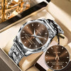 AB H79K-04 Engraved Watches Luxury Alloy-Men For Men Personalized