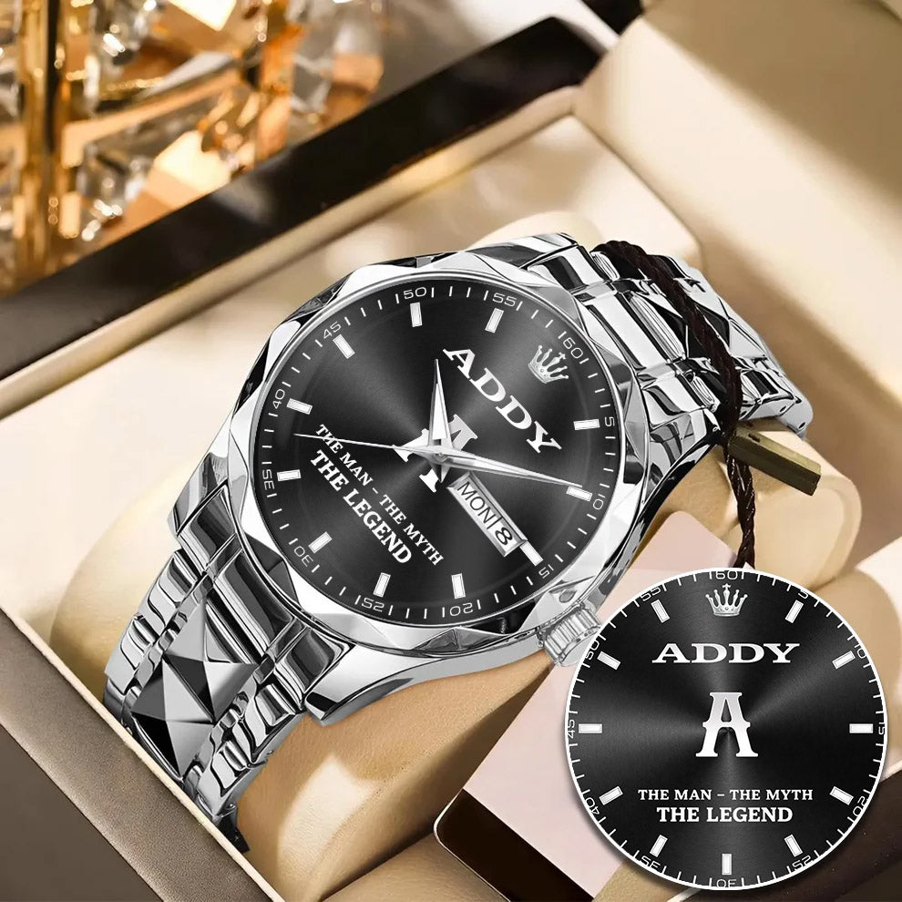 ADDY H79K-01 Engraved Watches Luxury Alloy-Men For Men Personalized