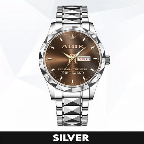 ADIE H79K-04 Engraved Watches Luxury Alloy-Men For Men Personalized