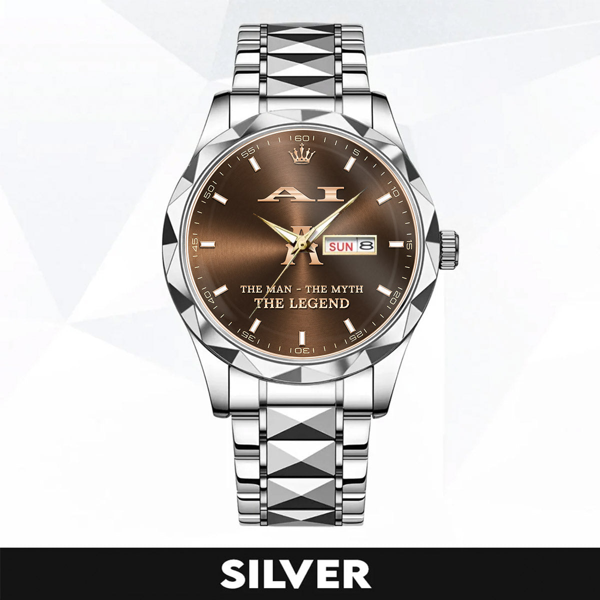 AI H79K-04 Engraved Watches Luxury Alloy-Men For Men Personalized
