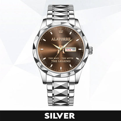 ALATORRE H79K-04 Engraved Watches Luxury Alloy-Men For Men Personalized