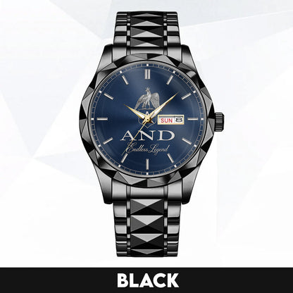 AND HH79-K05 Custom Engraved & Personalized Watches for Men