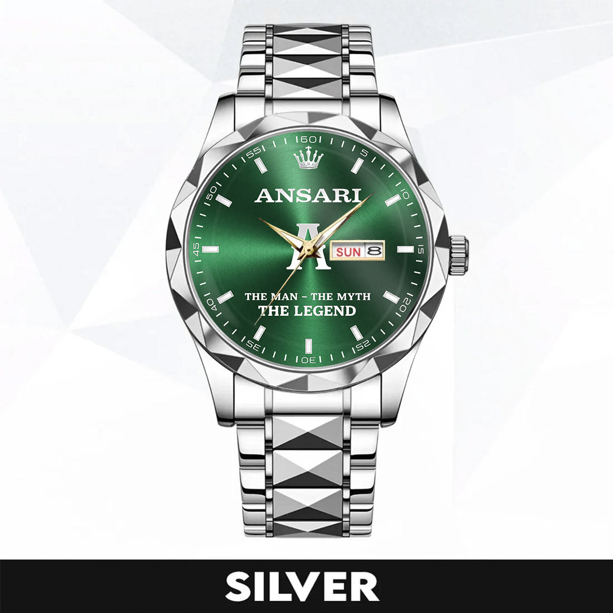 ANSARI K3579-102 Luxury Alloy-Men Watch, Personalized Premium Gift for Anniversary