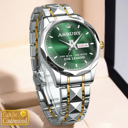 ASBURY K3579-102 Luxury Alloy-Men Watch, Personalized Premium Gift for Anniversary