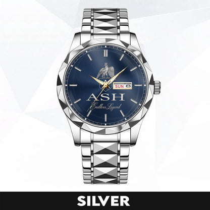 ASH HH79-K05 Custom Engraved & Personalized Watches for Men