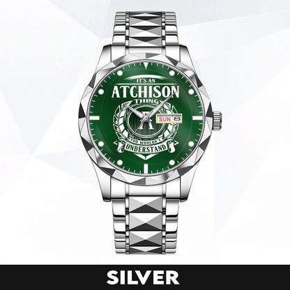 ATCHISON 79-03 Thing You Wouldn't Understand Watch – Custom Name & Initial Watch